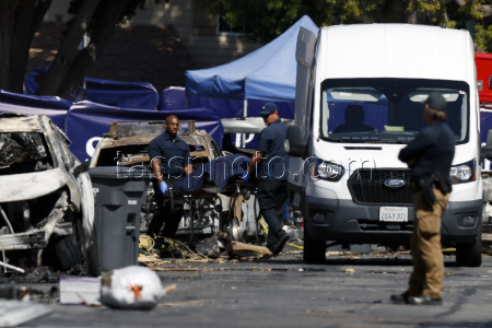 Small plane crashes in residential neighborhood of San Diego, California