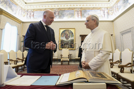 Papa Incontra Rosen Dimitrov Zhelyazkov