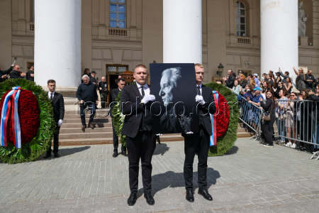 Farewell to Bolshoi Ballet choreographer Yuri Grigorovich in Moscow