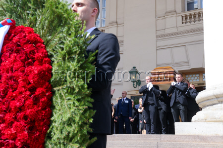Farewell to Bolshoi Ballet choreographer Yuri Grigorovich in Moscow