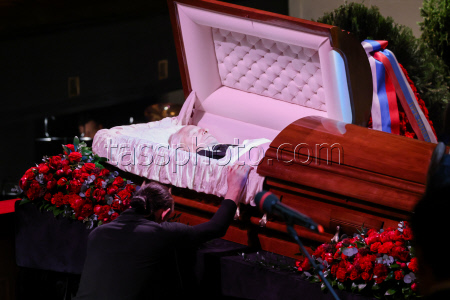 Farewell to Bolshoi Ballet choreographer Yuri Grigorovich in Moscow