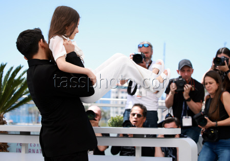 Woman and Child - Photocall - 78th Cannes Film Festival