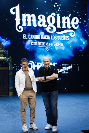 Spanish actor Antonio Banderas presents 'Imagine' circus show in Malaga
