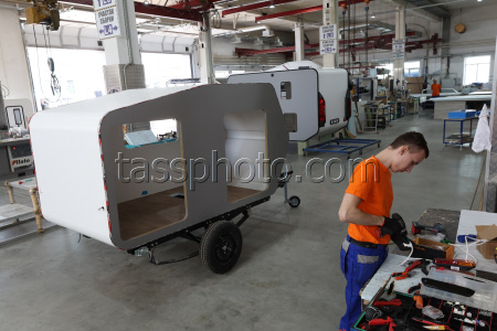 Caravanex 2025 festival of campers and car tourism goods in Kolomna