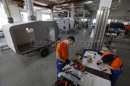 Caravanex 2025 festival of campers and car tourism goods in Kolomna
