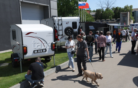 Caravanex 2025 festival of campers and car tourism goods in Kolomna