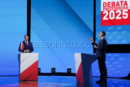 TV debate with Polish presidential candidates