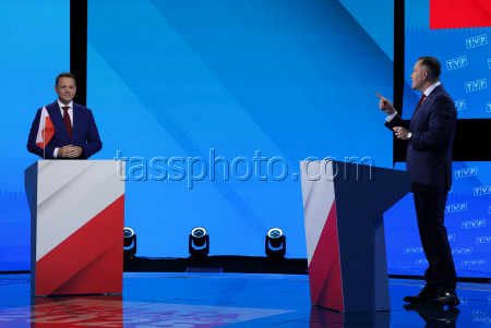 TV debate with Polish presidential candidates