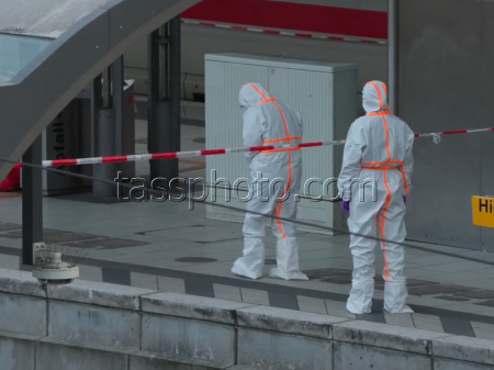 Knife attack at Hamburg central station