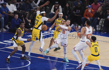Pacers Knicks Basketball