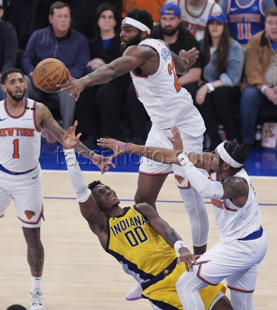 Pacers Knicks Basketball