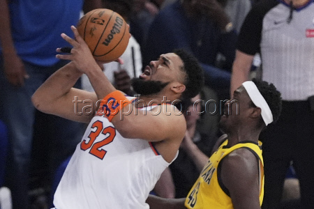 Pacers Knicks Basketball