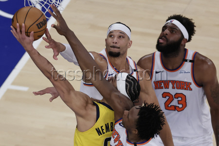 Pacers Knicks Basketball