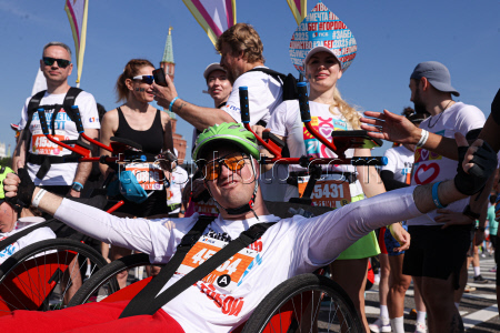 ZaBeg.RF All-Russian half marathon in Moscow