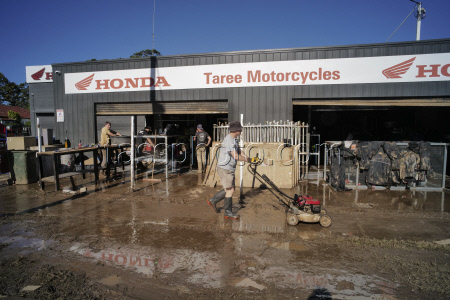 Flooding in Australia's New South Wales&#x9;