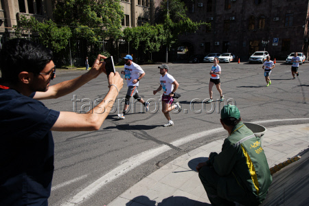 One Run half marathon in Yerevan, Armenia