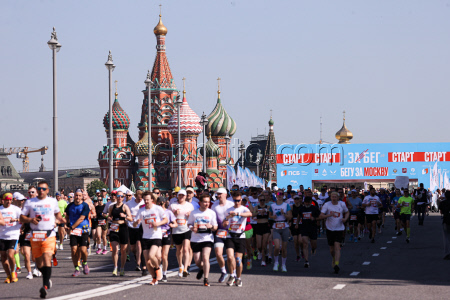 ZaBeg.RF All-Russian half marathon in Moscow