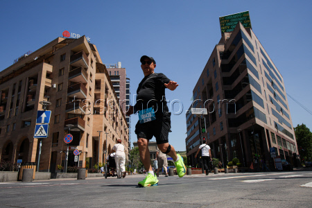 One Run half marathon in Yerevan, Armenia