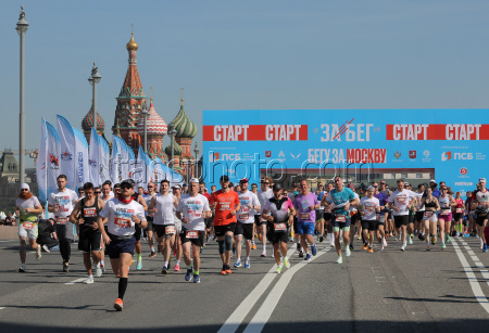 ZaBeg.RF All-Russian half marathon in Moscow