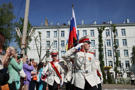 Last Bell ceremony for school leavers in Moscow