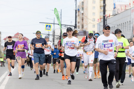 ZaBeg.RF All-Russian half marathon in Yakutsk