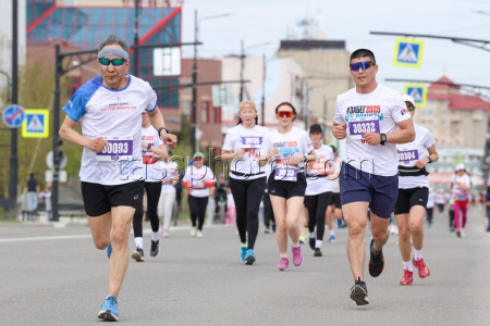 ZaBeg.RF All-Russian half marathon in Yakutsk