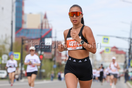 ZaBeg.RF All-Russian half marathon in Yakutsk