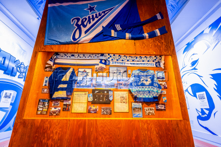 The exhibition "Zenit. Petersburg. 100 years together" opened in St. Petersburg