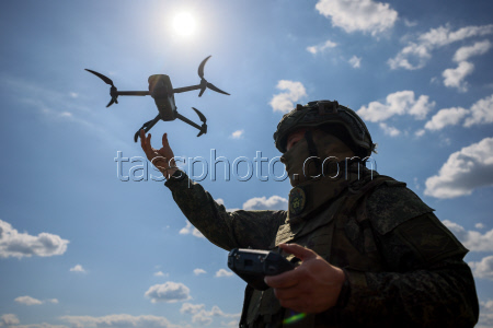 Military school for UAV operators in Lugansk People's Republic