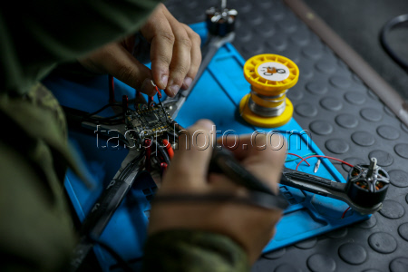Military school for UAV operators in Lugansk People's Republic