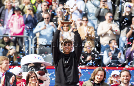 Теннисный турнир ATP 500 в Гамбурге, финал: Андрей Рублев (Россия) - Флавио Коболли (Италия) - 2:6, 4:6