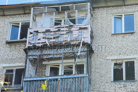 Drone falls in Tula, Russia