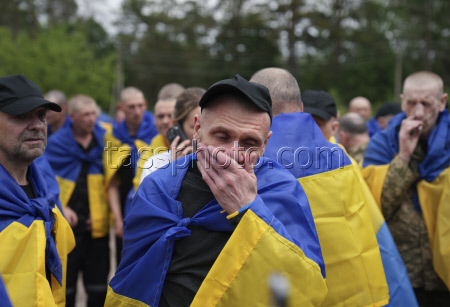 Russia and Ukraine exchange 