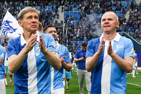 Football match marks 100th anniversary of FC Zenit in St Petersburg