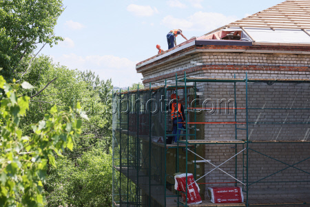 Repair and refurbishment work in Lugansk