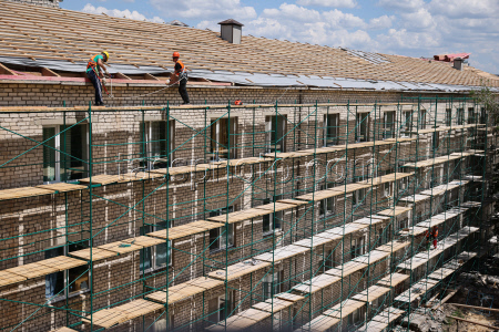 Repair and refurbishment work in Lugansk