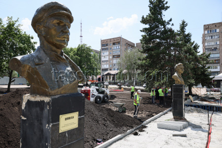 Repair and refurbishment work in Lugansk