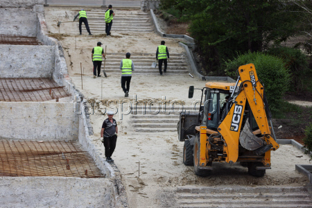 Repair and refurbishment work in Lugansk