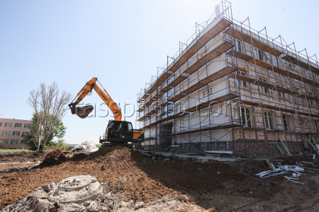 Repair and refurbishment work in Lugansk