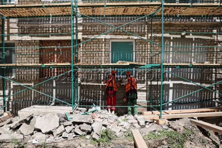 Repair and refurbishment work in Lugansk