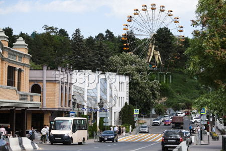 Daily life in Russian resort city of Kislovodsk