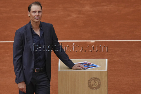 French Open Nadal Ceremony