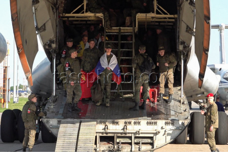 Возвращение российских военнопленных