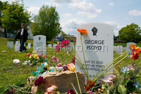 Memorial marking 5 year anniversary of George Floyd's Death