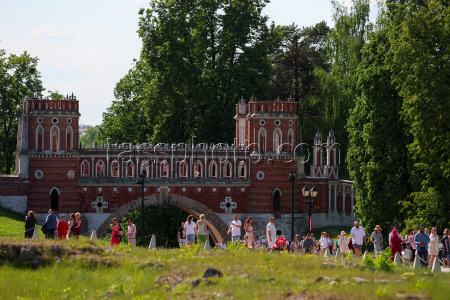 Warm weather in Moscow