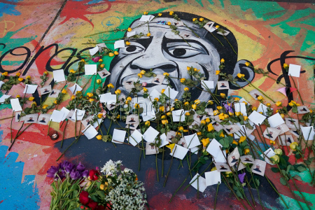 Memorial marking 5 year anniversary of George Floyd's Death