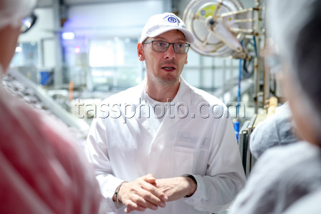 Krabozavodsk fish processing complex on Shikotan Island, Russia