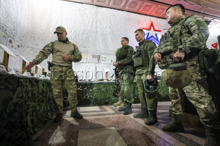 Подготовка саперов Южной группировки войск в ЛНР