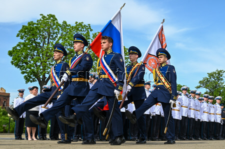 Last Bell ceremony at Krasnodar Presidential Cadet School