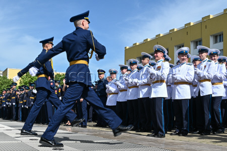 Last Bell ceremony at Krasnodar Presidential Cadet School